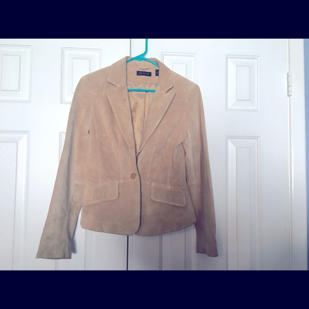 Context Suede Blazer